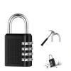 Tongkai padlock 4-digit password anti-theft lock, gym small lock, Jiajiang padlock, key password padlock, cabinet, luggage Application Scenario